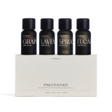 Vitruvi Coffret Lavande – bouteille, parfum apaisant prêt à diffuser.