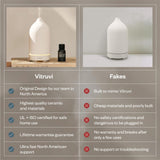 Vitruvi diffuseur ultrasonique silencieux pour un espace calme.