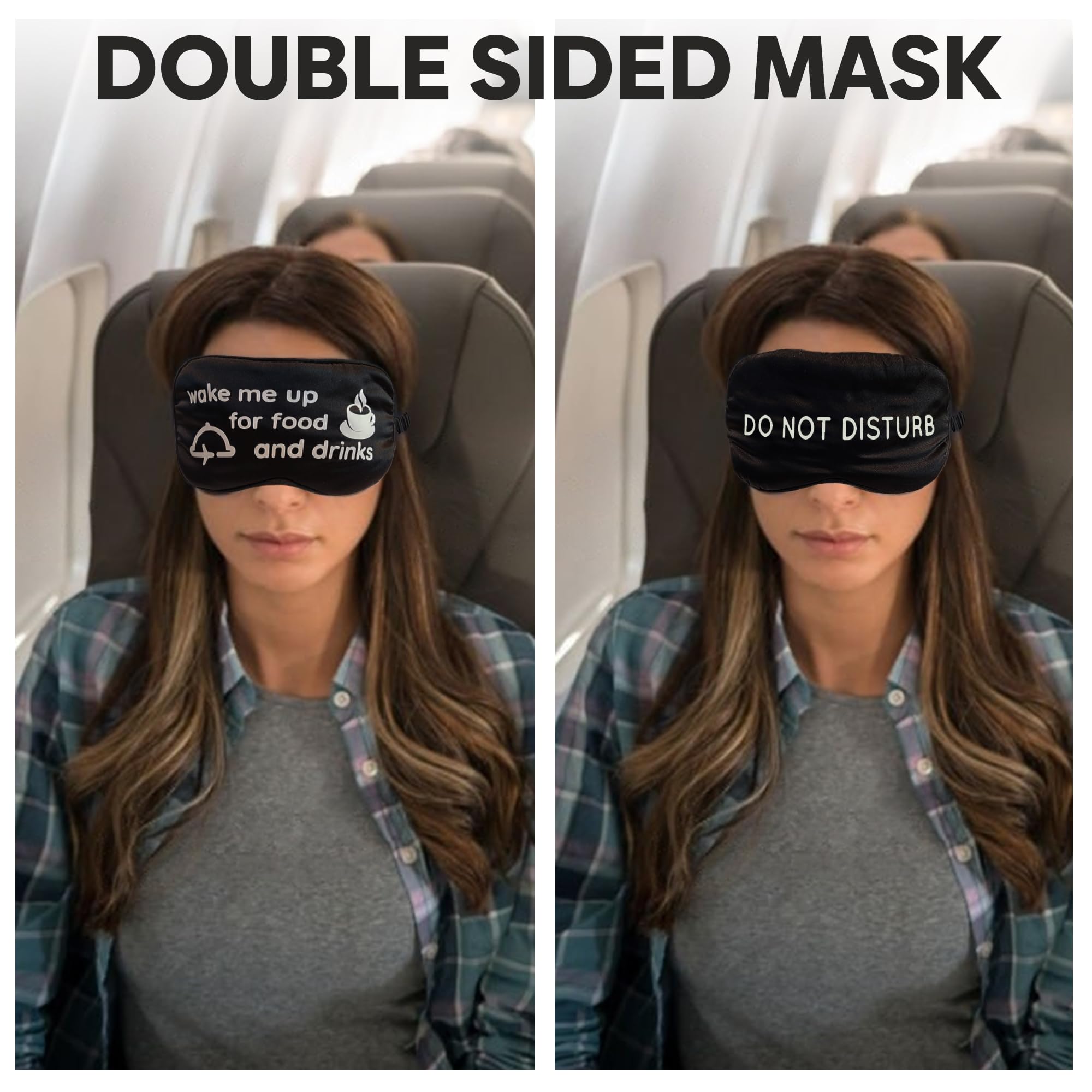 VITYA masque en soie double-face – deux côtés pour varier l’expérience sommeil