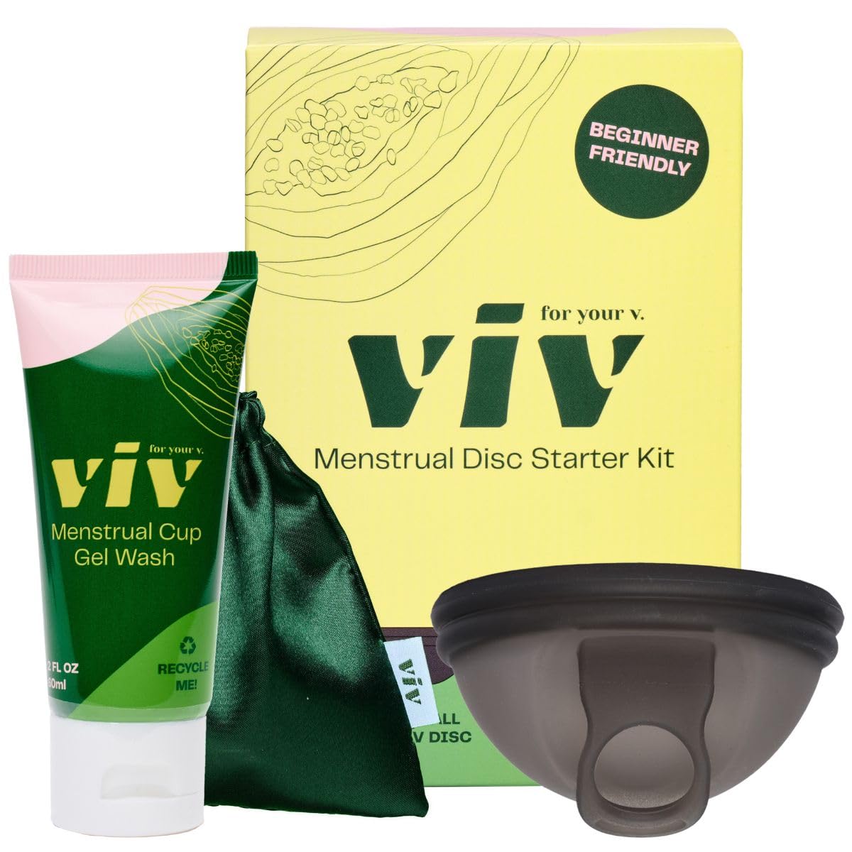 Kit Viv For Your V Disc démarrage avec boîte inclusif, pratique pour première utilisation.