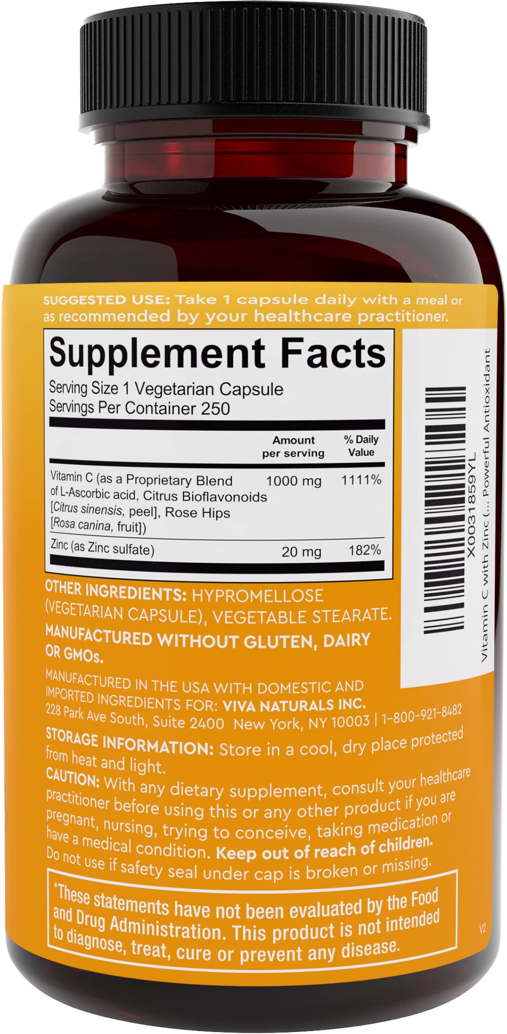 Viva Naturals – gélules faciles à intégrer dans la routine journalière.