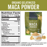 Viva Naturals Maca Poudre Digestion Amelioree : texture légère et assimilation facilitée.