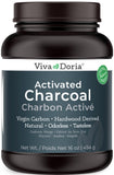 Viva Doria Charbon actif polyvalent, idéal pour soins personnels et remèdes maison.