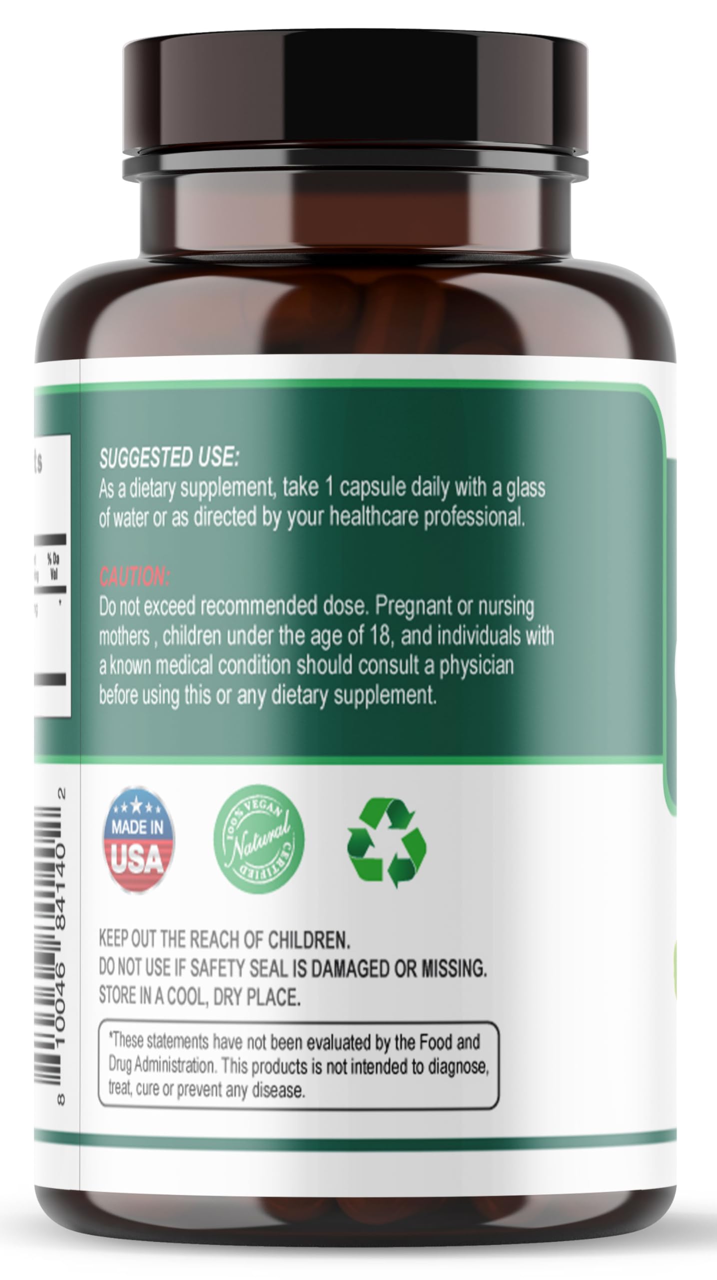Viva Doria Ginkgo Biloba, capsules végétariennes, usage quotidien possible.