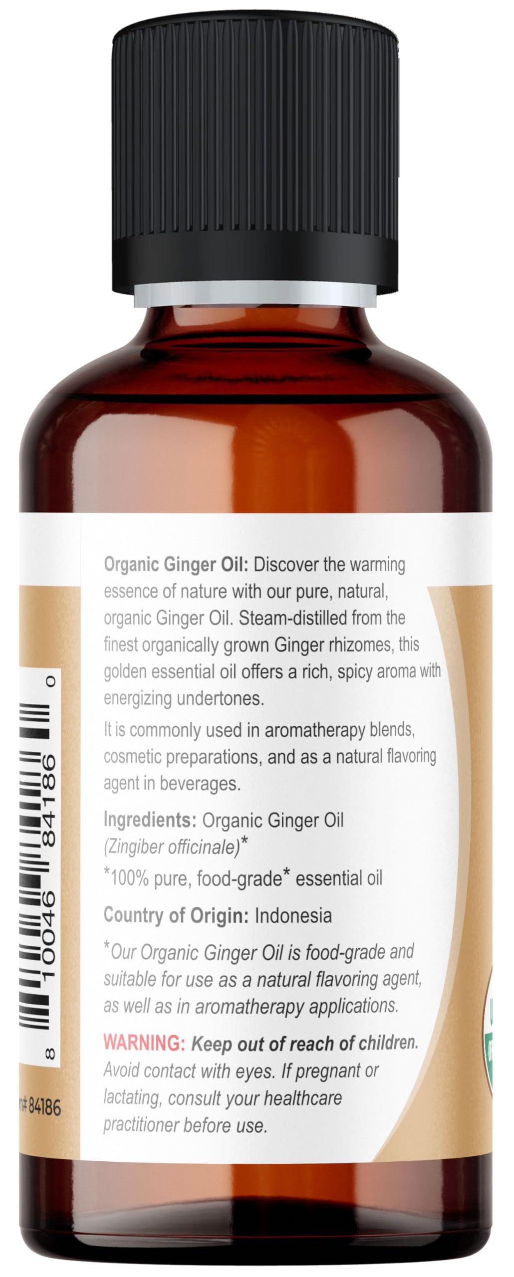 Viva Doria huile de gingembre — aromathérapie relaxante grâce au parfum chaud