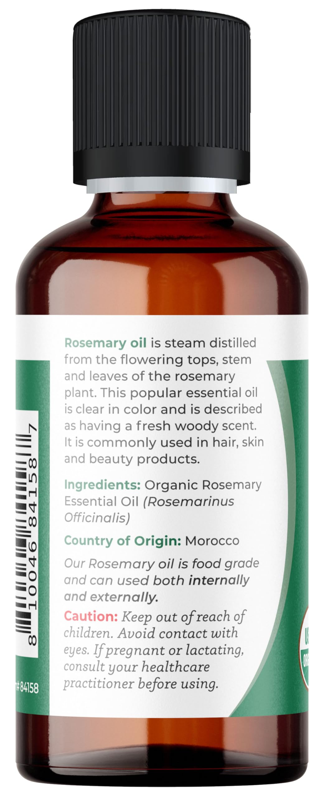 Viva Doria huile essentielle romarin — emballage ambré préservant pureté et parfum.
