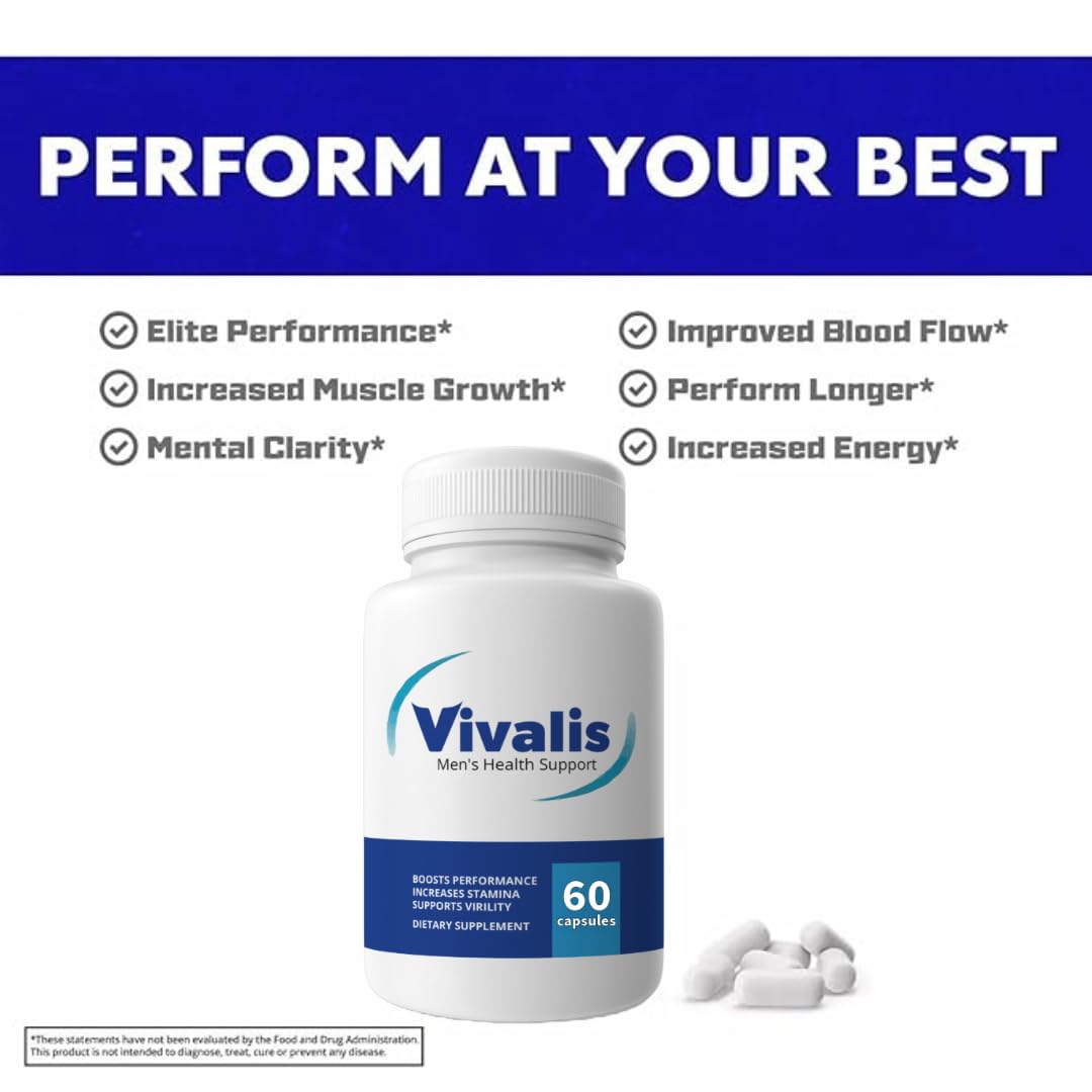 VIVALIS formule avancée ingrédients visibles pour plus de vitalité.