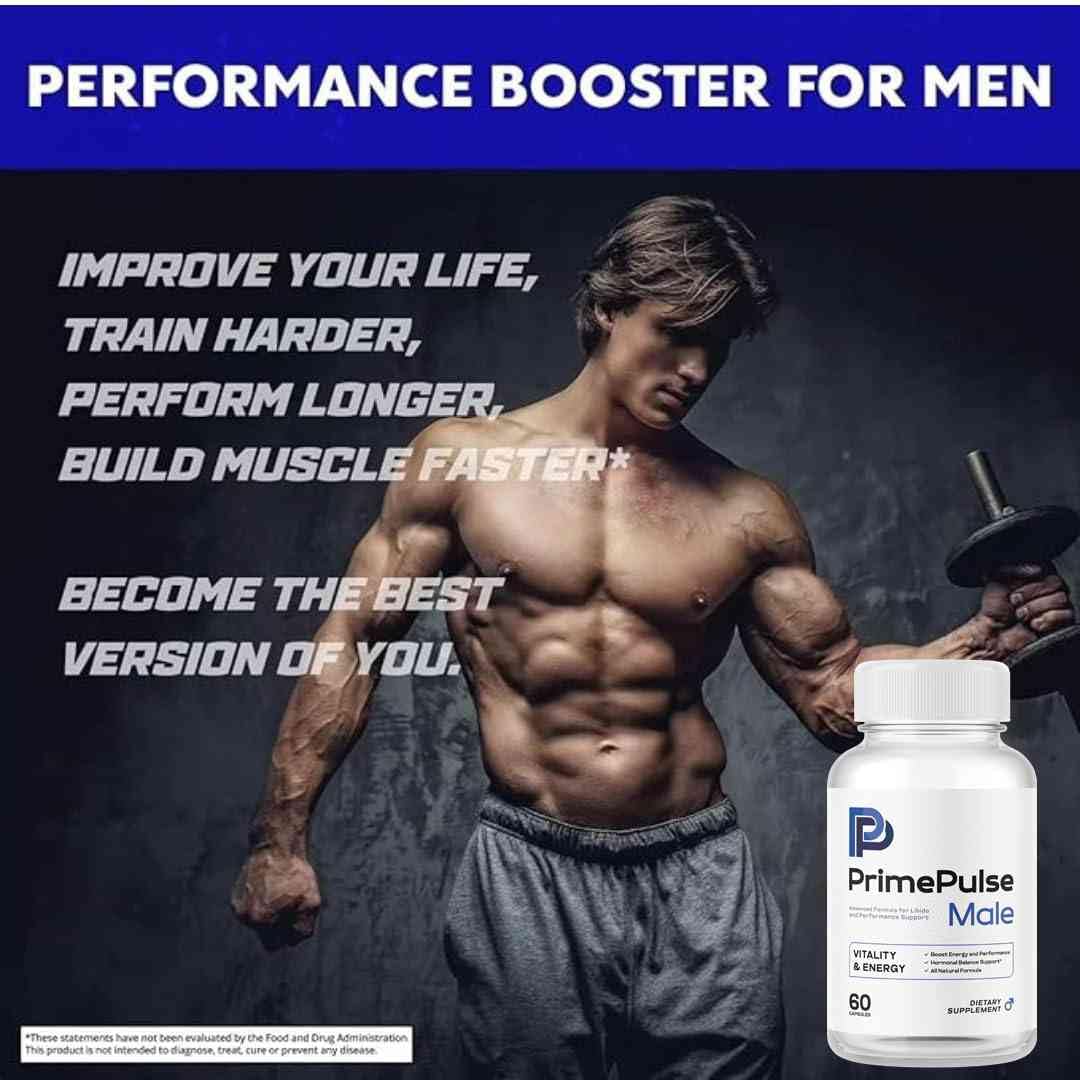 VIVALIS Prime Pulse Male : prise quotidienne pour maintien de la vitalité.