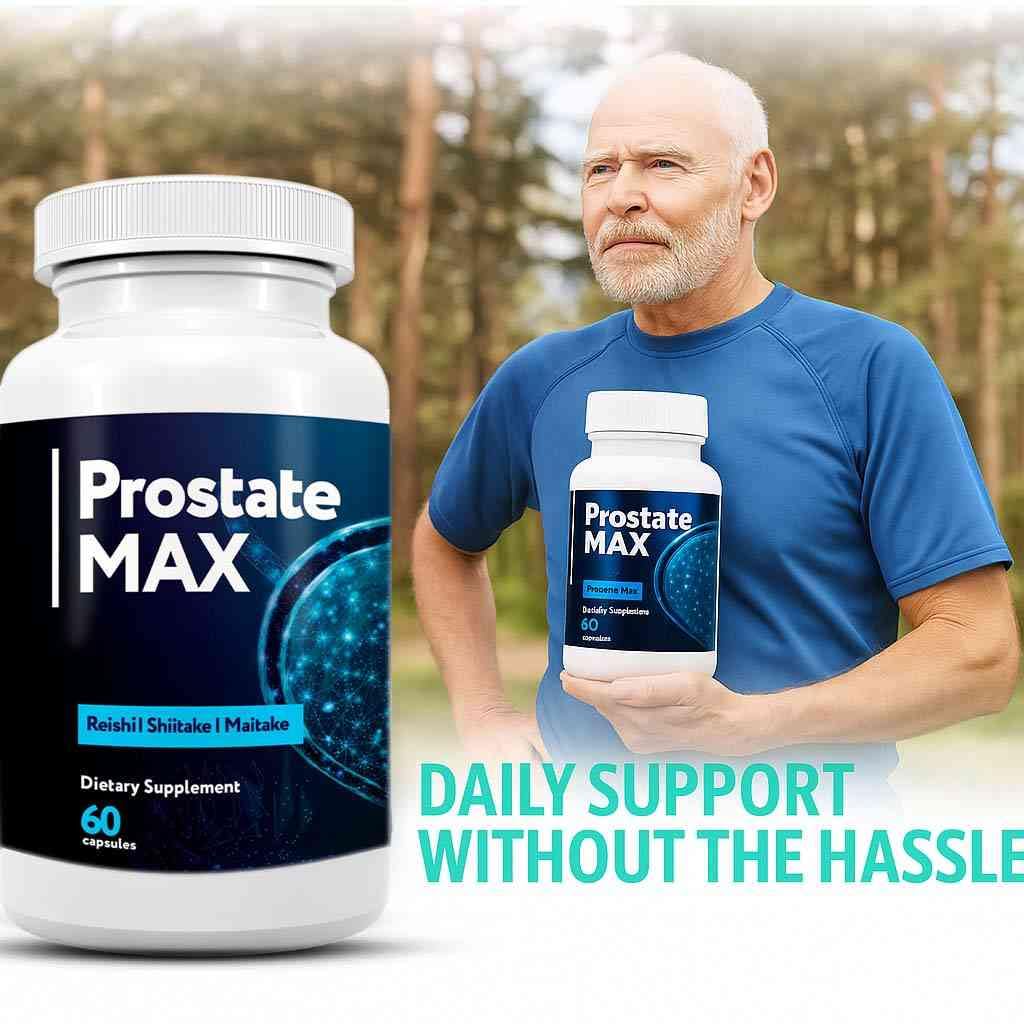 VIVALIS ProstateMax – bouteille de capsules faciles à prendre chaque jour.