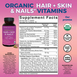 Viva Naturals Biotine 5000 mcg – comprimés faciles à avaler pour la routine beauté.