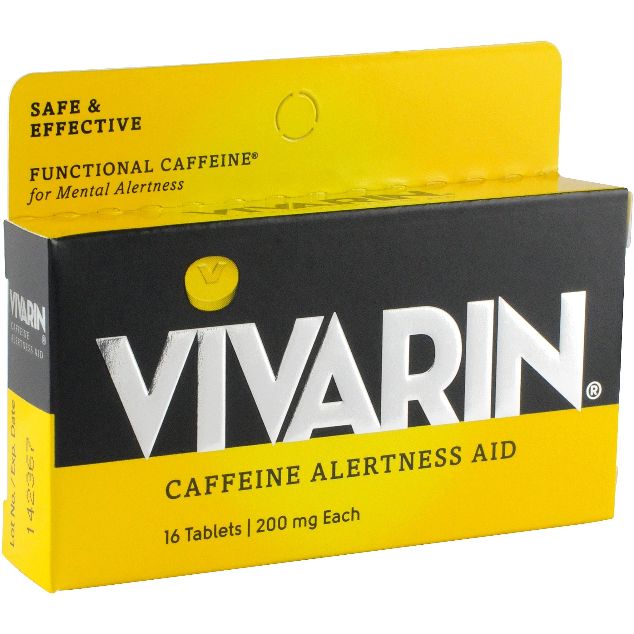 Vivarin : tablette 200 mg énergie rapide pour étudier tard
