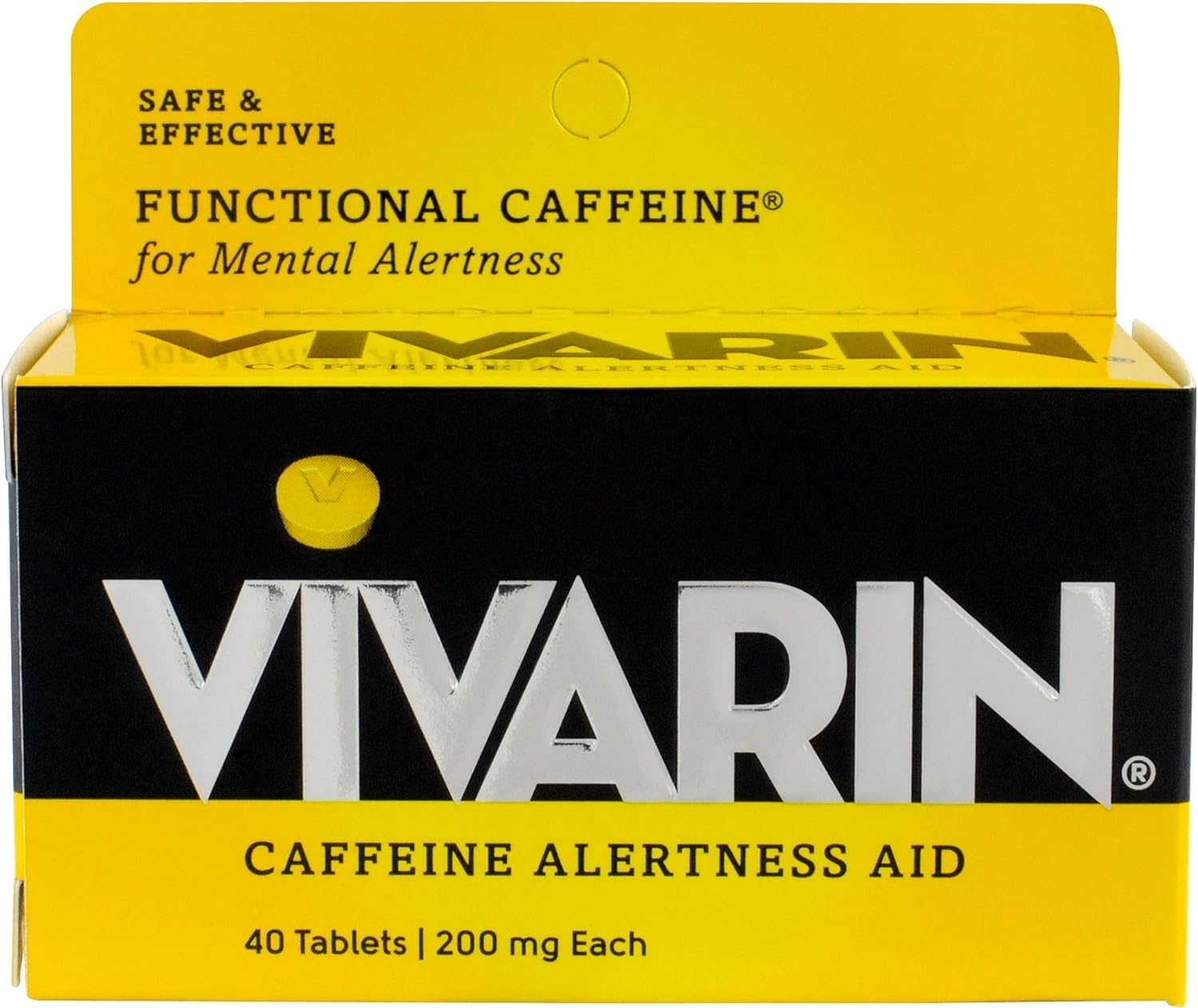 Vivarin tablettes alerte 40-count : peut aider à rester concentré lors des révisions.