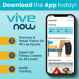 Utilisation polyvalente pour sport et récupération avec l’attelle Vive Genou.