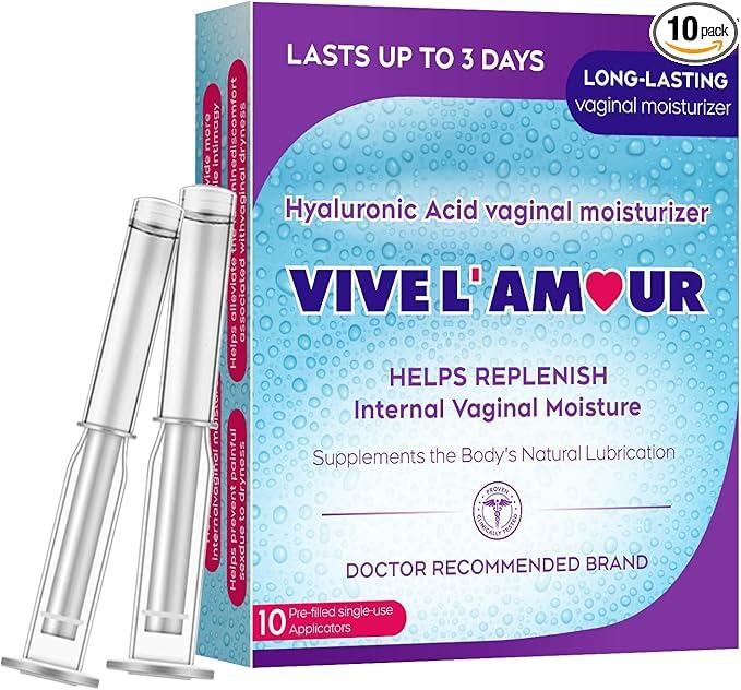 Vive L'Amour gel intime — flacon, hydratation ciblée et durable.