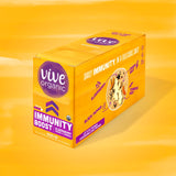 Vive Organic Shot Immunité: sans sucre ajouté, sans colorants ni artificiels.