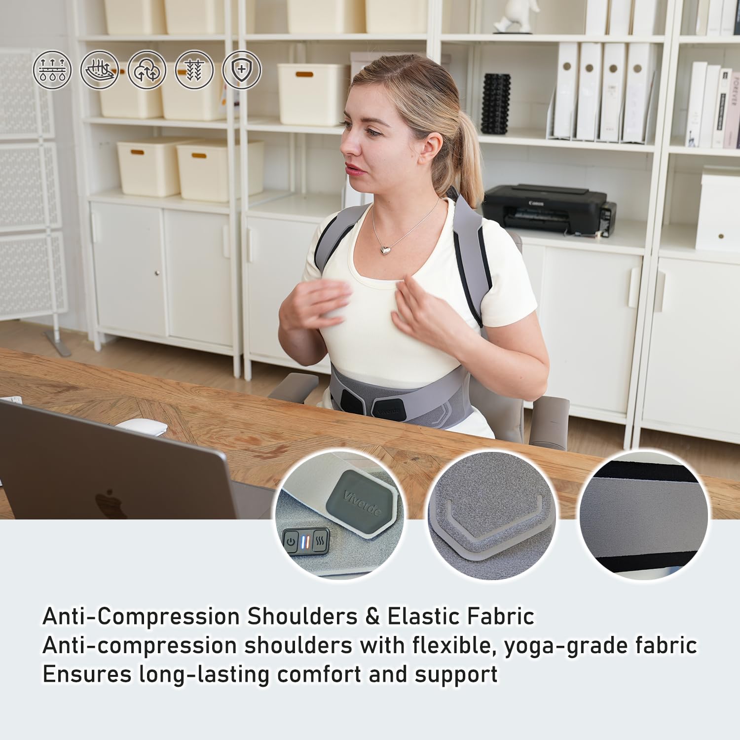 Viverde Tissu respirant yoga: douceur durable et port longue durée