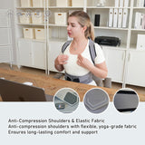 Viverde Tissu respirant yoga: douceur durable et port longue durée