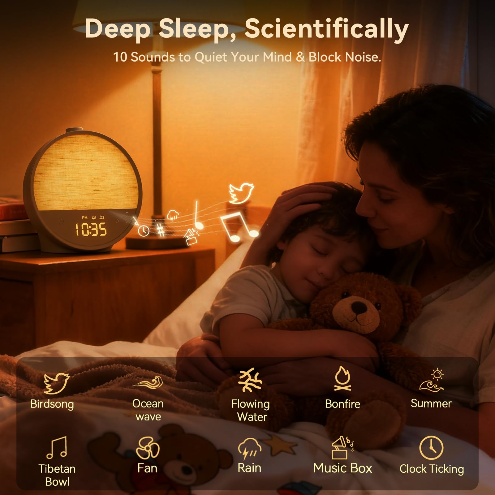 Vivilumens Lampe Nuit Dimmable: éclairage doux en bord de lit