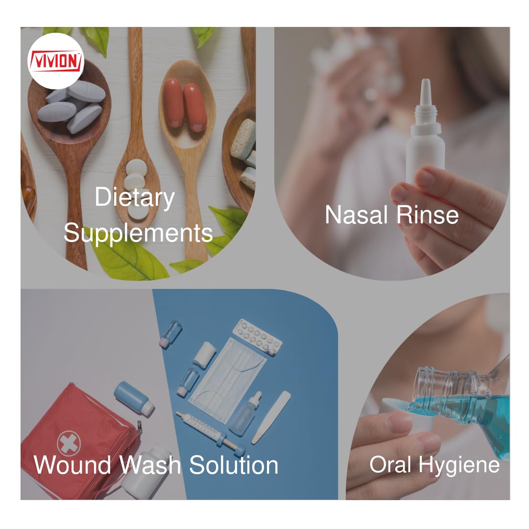 Vivion chlorure de sodium USP, traitement de l'eau et application industrielle.