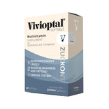 Vivioptal Gymnema Cannelle - bouteille, soutien potentiel d'énergie et de concentration.