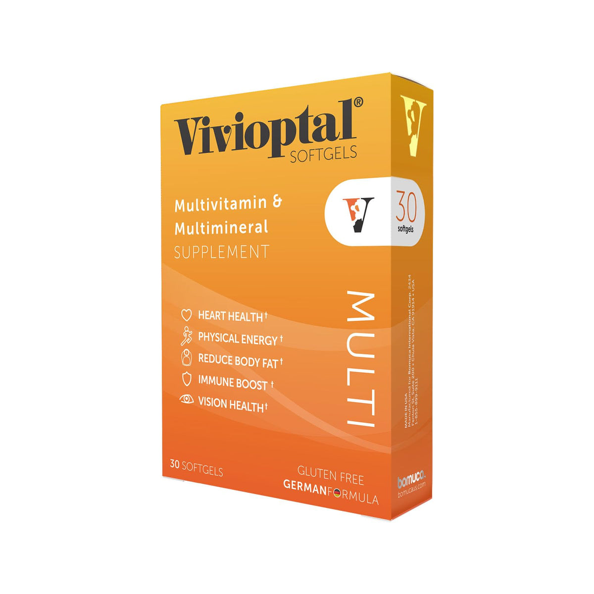 Vivioptal Multi : gelule quotidienne pour énergie et concentration accrues.