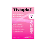 Capsules Vivioptal Women ouvertes, faciles à prendre après le repas et pratiques.