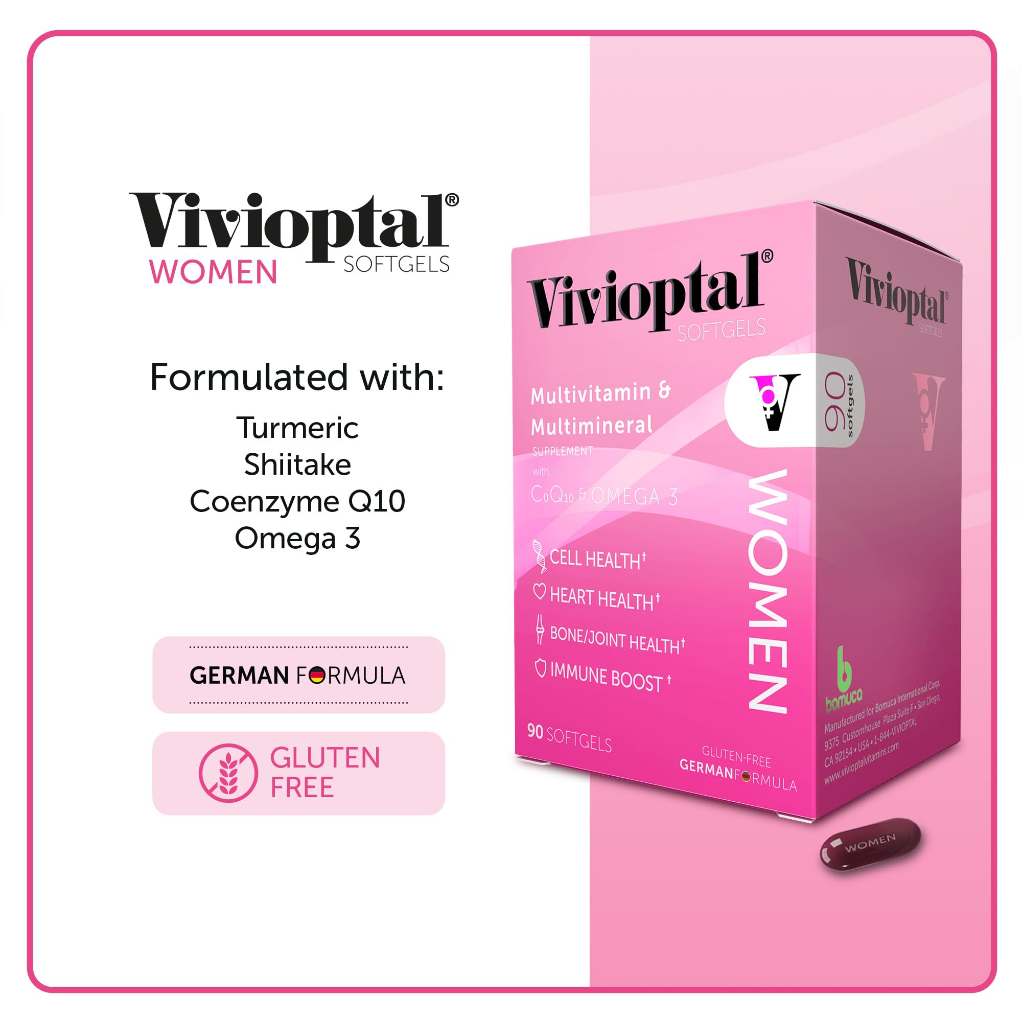 Vivioptal Women : soutien au cœur et à l’immunité au quotidien