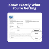 VIVI Youth NAD+ étiquette et label détaillant les ingrédients et usages potentiels