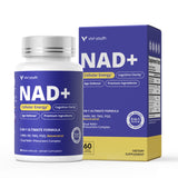 VIVI Youth NAD+ verre d’eau prêt à prendre les capsules