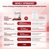 VivoNu associe beta-carotène et vitamine E pour un profil nutritionnel.