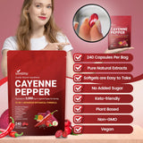 Cannelle de Ceylan VivoNu et Cayenne, capsule équilibrée pour le quotidien.