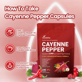 VivoNu Cayenne Softgels – contenu 240 capsules pour une longue durée