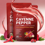 VivoNu Cayenne Softgels – emballage élégant et pratique pour routine quotidienne