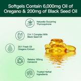 Zoom sur le complexe origan-nigelle – capsules délicates et efficacité potentielle.