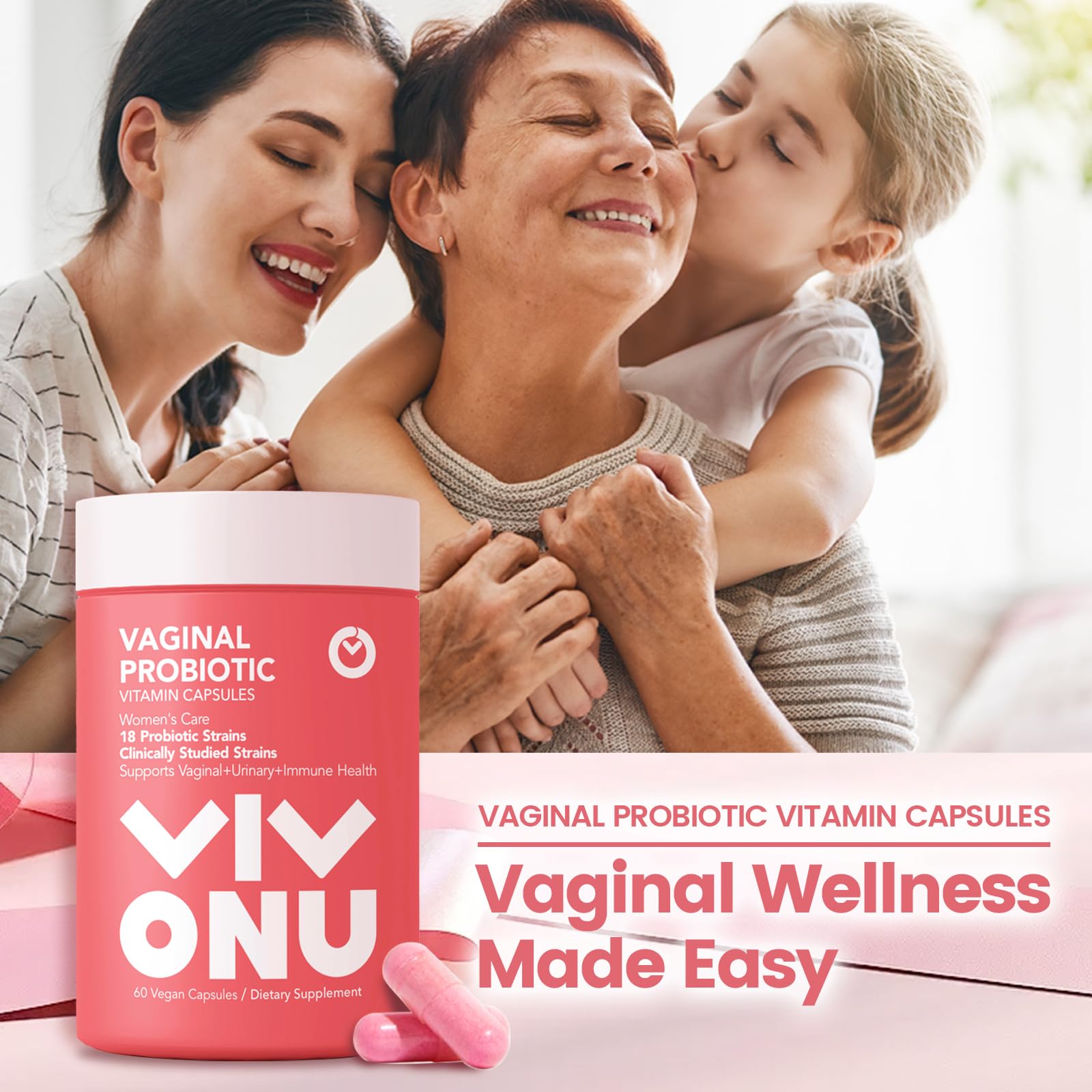VivoNu extrait de cranberry contribue à la santé urinaire et au confort quotidien.