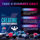 Gomme VivoNu Créatine usage quotidien, pratique et discret.