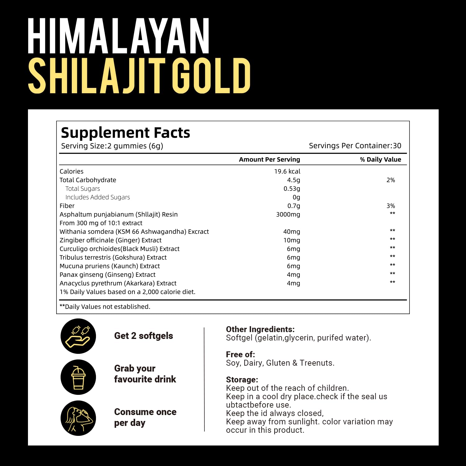 Conservation VivoNu Shilajit au réfrigérateur, fraîcheur maintenue.