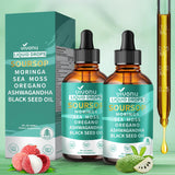 VivoNu gouttes Bitters Soursop en duo, pratique pour la routine quotidienne.