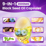 VivoNu graines Nigelle – antioxydants naturels et composants actifs.