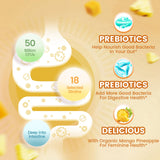 gommes vivoNu probiotiques et vitamine C, équilibre potentiel du microbiote