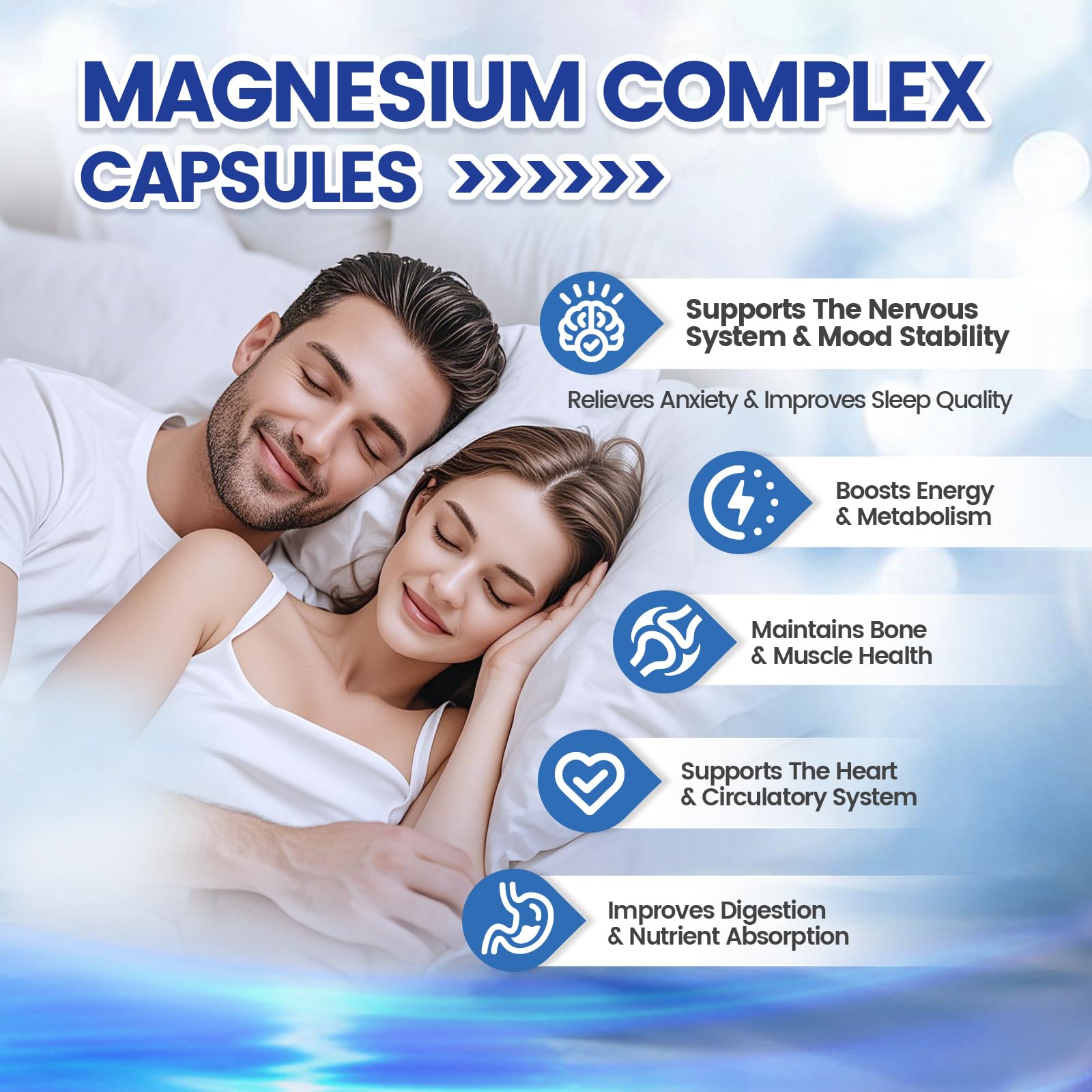 VivoNu Magnésium 1000mg – capsules – absorption élevée et digestion douce.