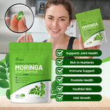 Gélules VivoNu Moringa apportant énergie naturelle et vitalité au quotidien.