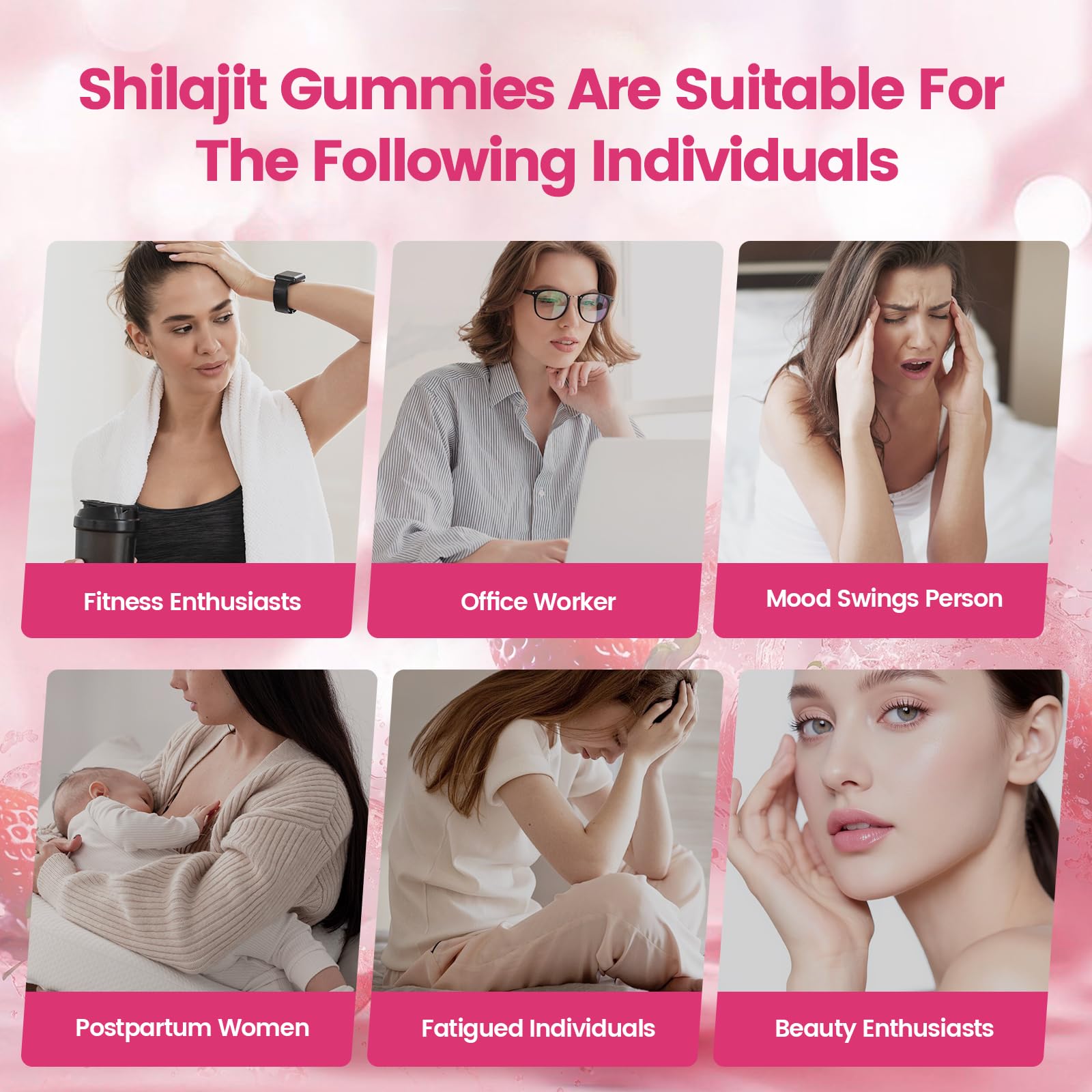 Peau lumineuse et énergie naturelle grâce à VivoNu Shilajit pour femmes.