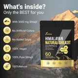 Extrait résine Shilajit Himalaya VivoNu, pur et naturel.