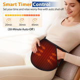 VIYACHY ceinture dos chauffante rechargeable, confort portable pendant l’exercice et les trajets