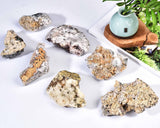 VIZYTOU cadeau cristal chalcopyrite, parfait pour les passionnés de minéraux.