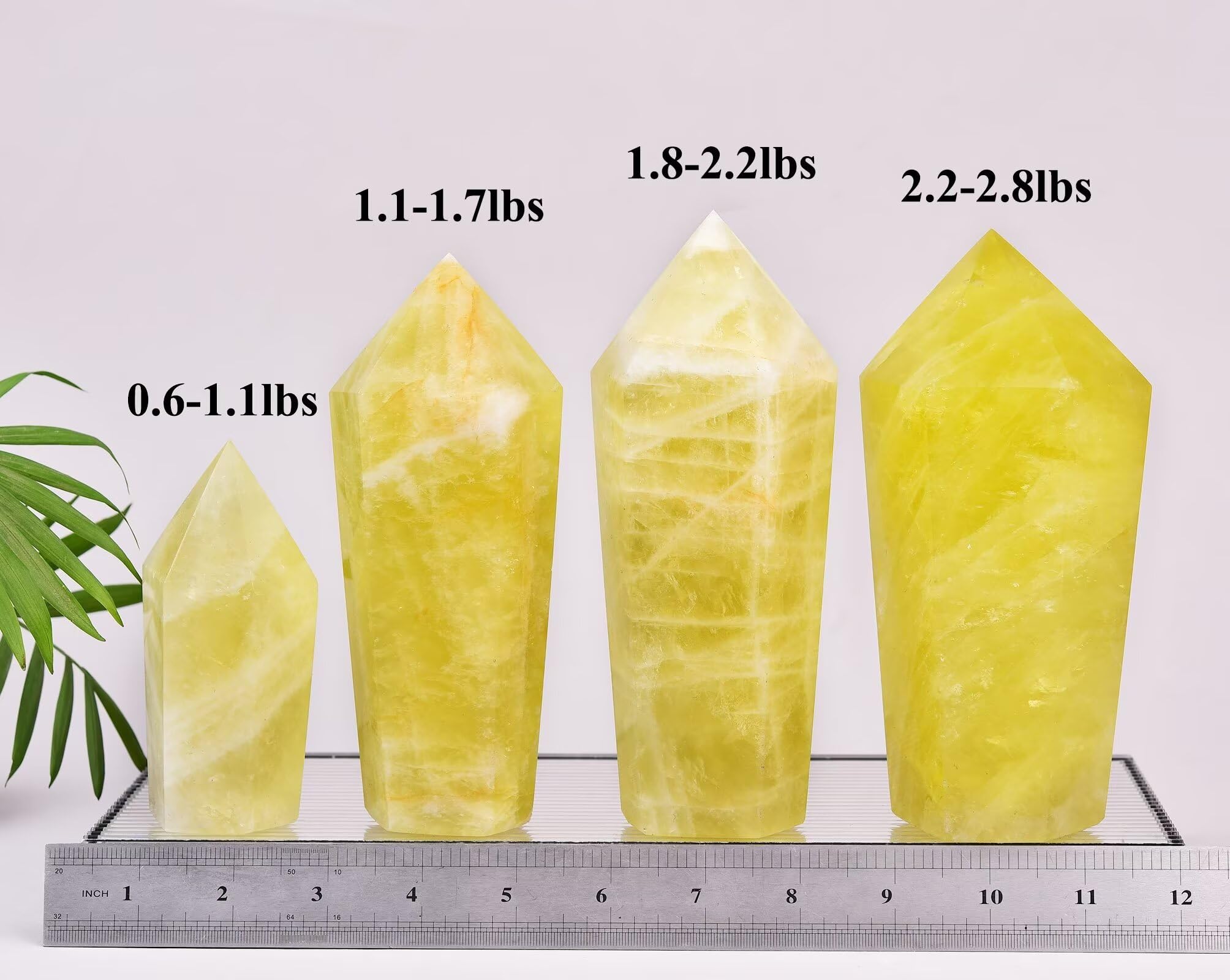 VIZYTOU quartz citron décor cristal intérieur zen et lumineux.
