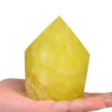 VIZYTOU quartz citron pointe – outil Reiki et concentration.