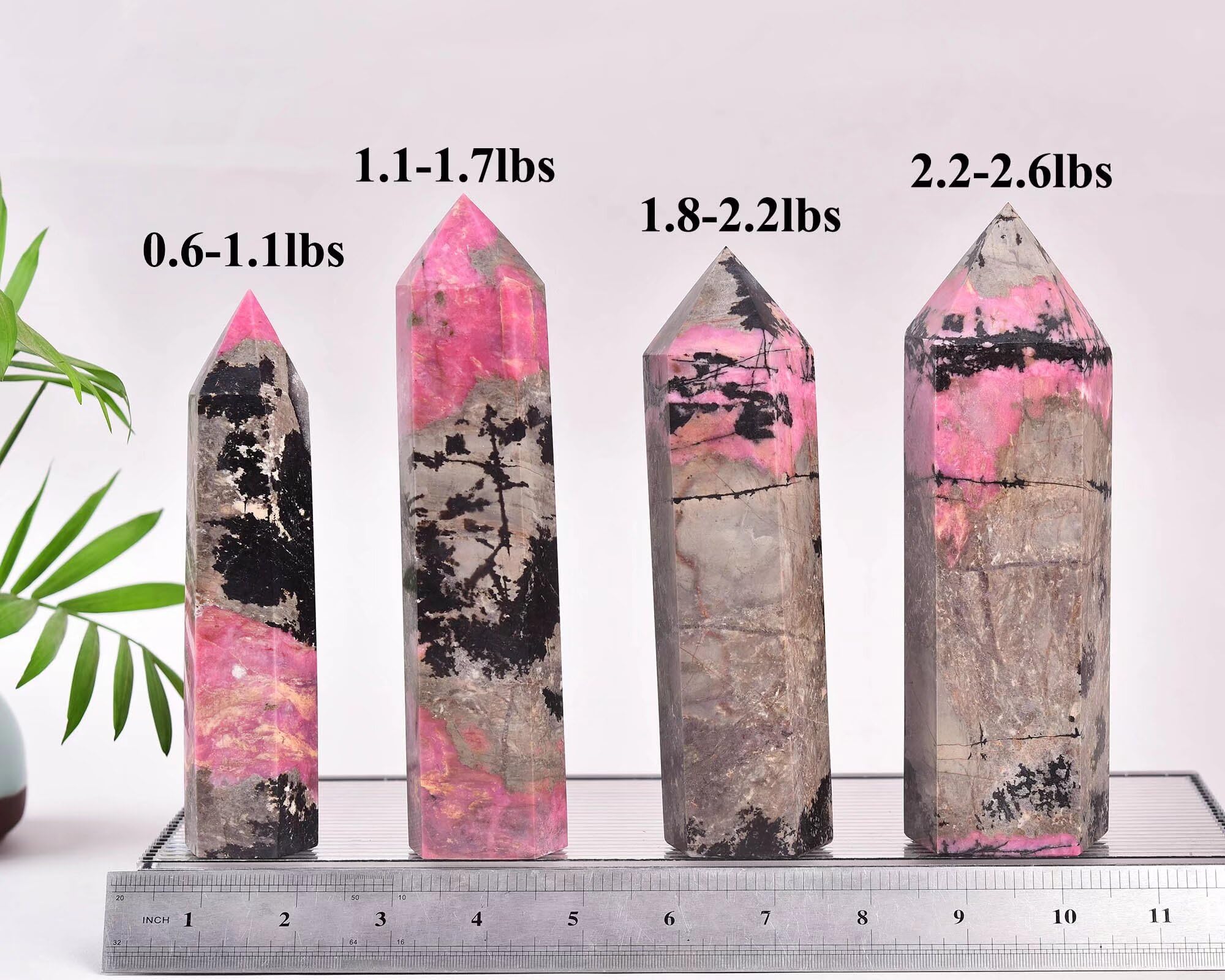 VIZYTOU Rhodonite outil de méditation favorise concentration et calme intérieur.