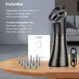 VLINGQI cable recharge type-C inclus pour une utilisation pratique.